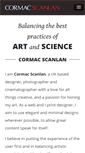 Mobile Screenshot of cormacscanlan.com